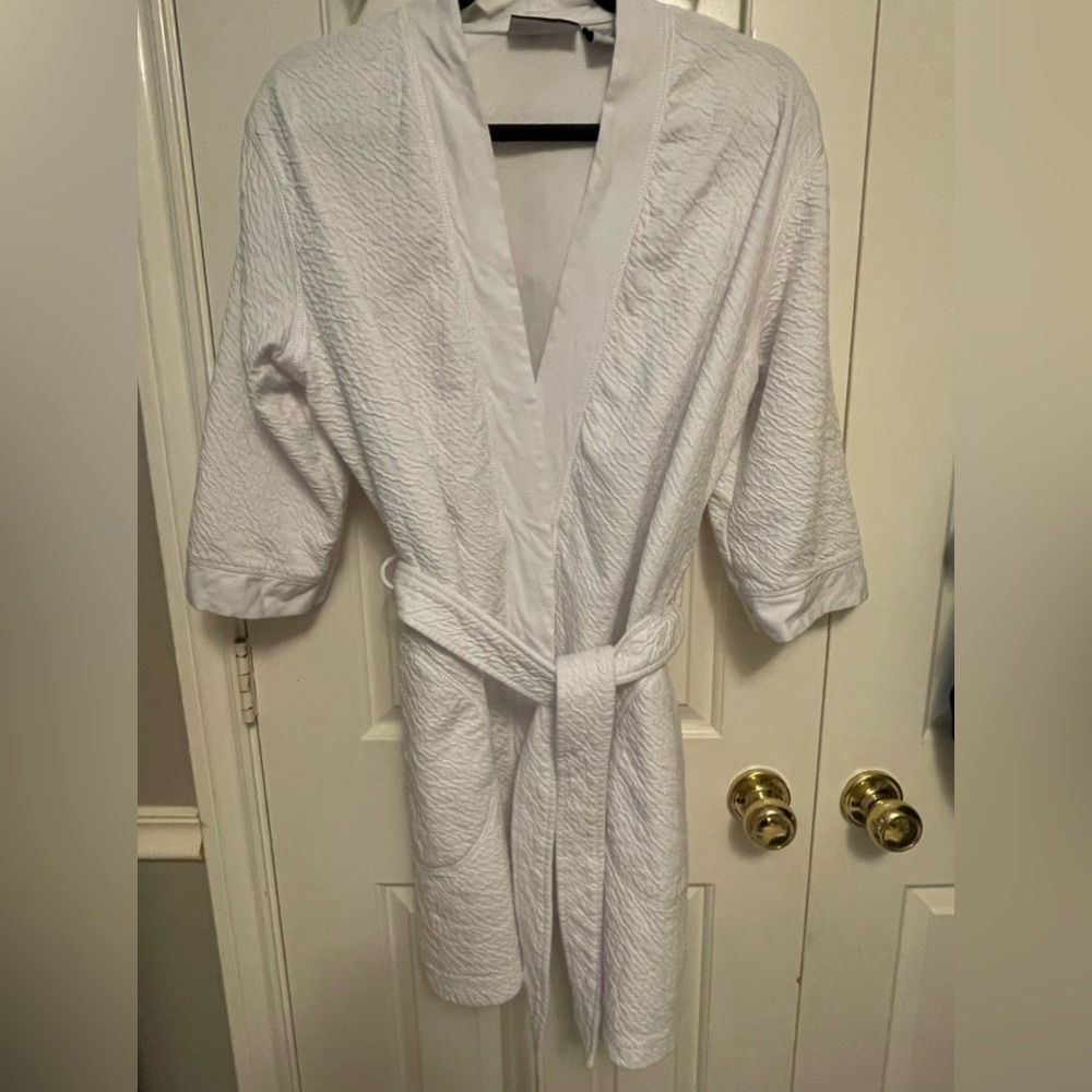 White Comfy Bathrobe (brand J Appel)